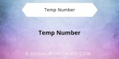 تطبيق Temp Number احصل على رقم اضافي في هاتفك
